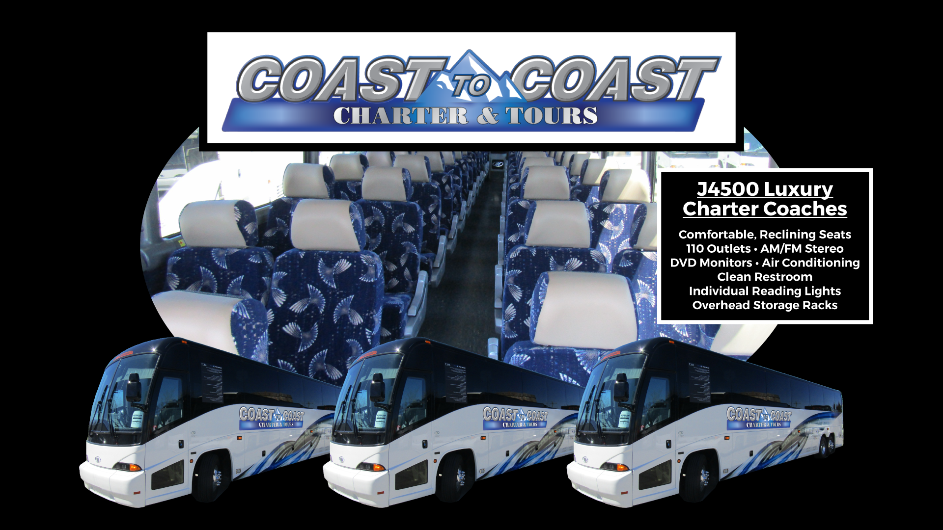 Amusement Park Bus Charter - Baron Tours - Charter Bus